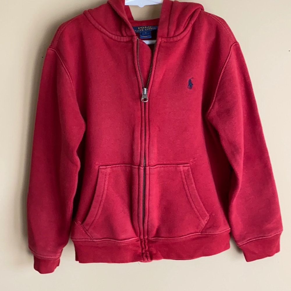 Boys hoodie by Ralph Lauren size:7